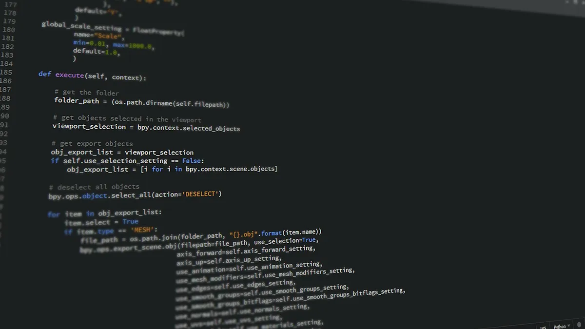 Tela de computador com análise de texto por inteligência artificial