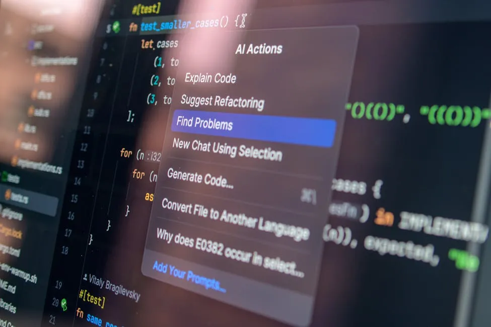 Tela de computador com software de análise qualitativa exibindo categorias e códigos de pesquisa