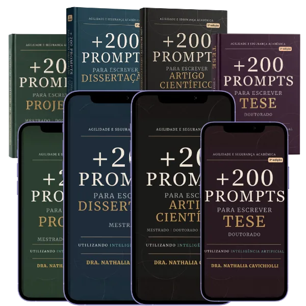 Mockup do +800 Prompts 4 em 1